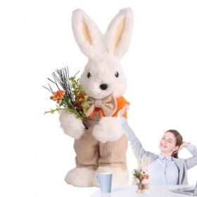 SCOOVY Peluche CaAre Bears – Lapin de Pâques en Mousse – Peluches Mignonnes de – Animal en Peluche – Jouets Hamster décoratio