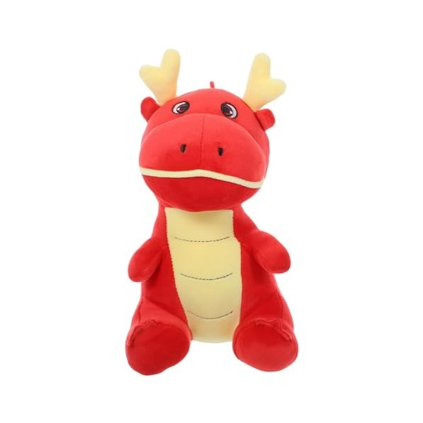 qingfeitai Année du Dragon Peluche,Peluches Dragon du Nouvel an Chinois pour 2024 - Jouet Dragon du Zodiaque Confortable au T