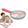 Elinrat Faire Cuisiner pour Jouer,Faire Jouer à Faux Aliments pour Jouets - Accessoires Cuisine Playset Cadeau pour Les Tout-