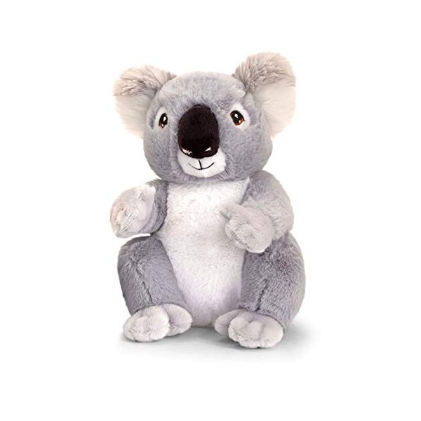 KEELECO - Peluche 100% recyclée - Jouet écologique pour Enfant - Peluche Koala 18cm - SE6268