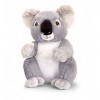 KEELECO - Peluche 100% recyclée - Jouet écologique pour Enfant - Peluche Koala 18cm - SE6268