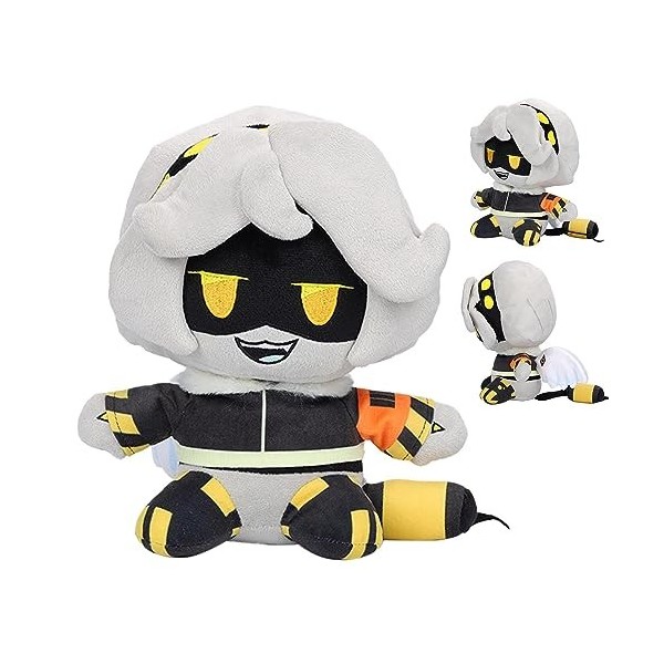 Murder Drones Plush, Poupée en Peluche Murder Drones, Mignon Anime Drone Assassination Uzi N Peluche Farcie 9,8 Pouces, Hit T