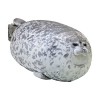 Oreiller De Phoque Chubby Blob – Jouet En Peluche De Phoque Mignon, Peluche De Phoque En Peluche Douce, Oreiller Animal De L