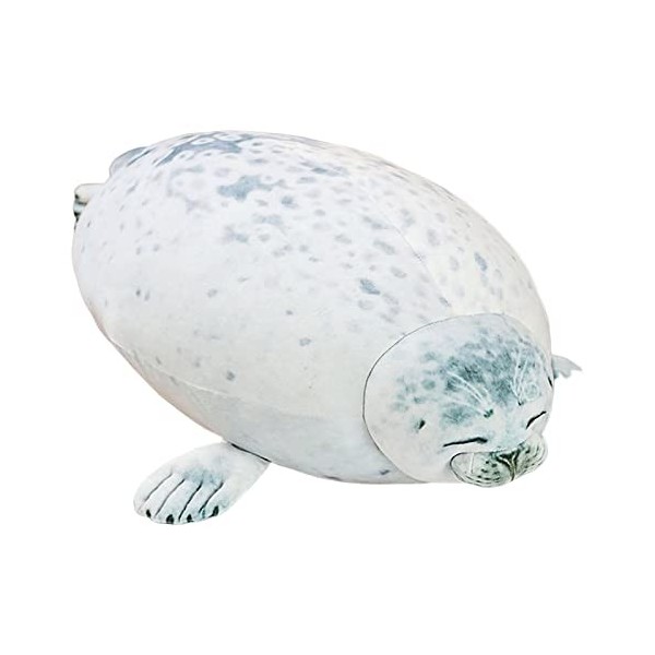 Oreiller De Phoque Chubby Blob – Jouet En Peluche De Phoque Mignon, Peluche De Phoque En Peluche Douce, Oreiller Animal De L