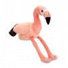 Keel Toys KEELECO - Peluche 100% recyclée - Jouet écologique pour Enfant - Peluche Flamant Rose 16cm - SE1033