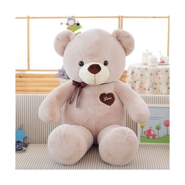 EZLAM 52-120 cm Mignon Ours poupée poupée Dressing en Peluche Mignon Nounours Panda poupée Gros Ours Grand Cadeau danniversa