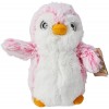 Aurora World 73887 Peluche Pingouin, Pompon, 15 cm, Rose