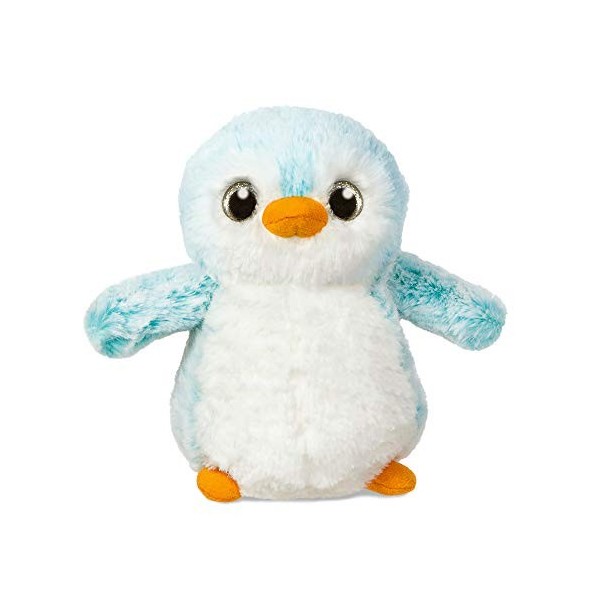 Aurora World 73887 Peluche Pingouin, Pompon, 15 cm, Rose
