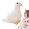 Animal en peluche de pigeon | Jouet en peluche réaliste de pigeon de roche,Jouet doiseau doux et mignon de 7 pouces, jouet d