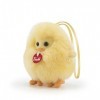 Trudi TUD37000 Chick Charm Mini Hanging Plush Yellow