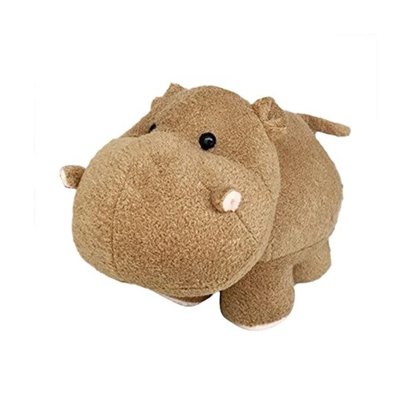 hippopotame - Jouet mignon hippopotame - Pour adolescents, adultes, fêtes prénatales marron, taille unique 