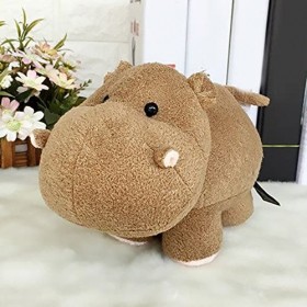 hippopotame - Jouet mignon hippopotame - Pour adolescents, adultes, fêtes prénatales marron, taille unique 