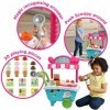 LeapFrog- Scoop & Learn Ice Cream Cart Toy, 600703, Coloris Assortis, 21.7 x 51.6 x 63.2 cm