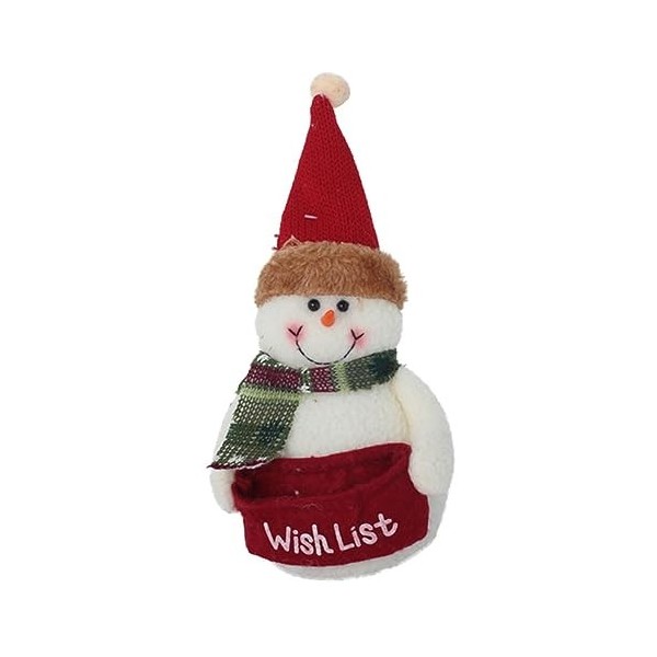 Kit De Miniatures Décoratives De Noël - 4 Sapins Et 4 Bonhommes De Neige, Pour Village De Noël DIY