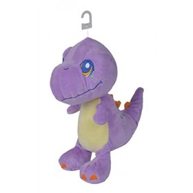 NICOTOY 6305793055 Dino Violet, Peluche, 27cm, +0m