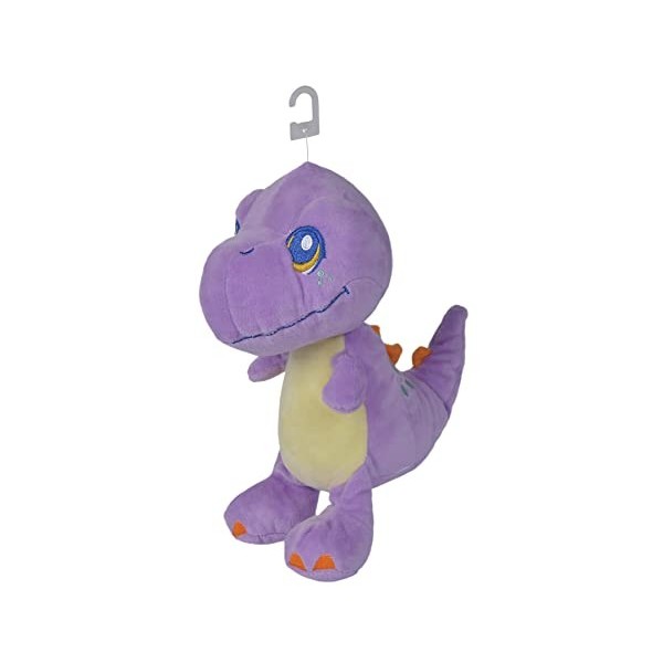 NICOTOY 6305793055 Dino Violet, Peluche, 27cm, +0m