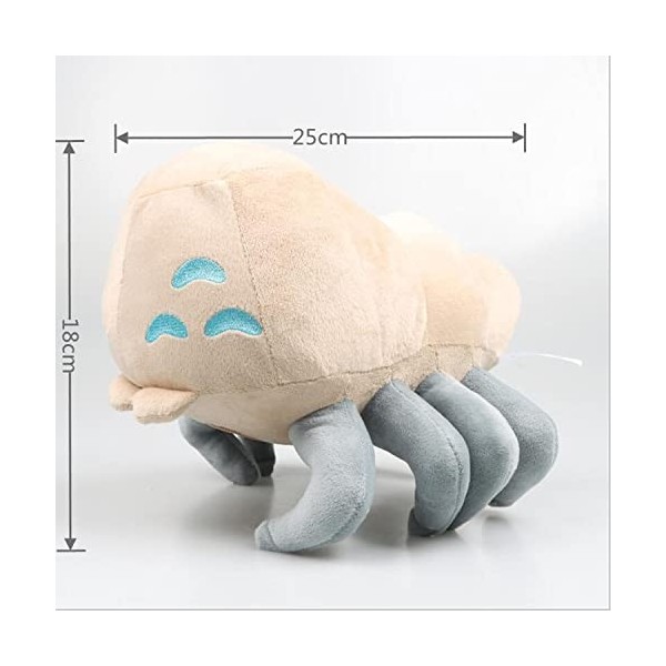 XIAOYIYI Deep Rock Galactic Figurine, 25 cm/10 Pouces, Le Butin Bug Jeu Figure Peluche Poupée Doux en Peluche Oreiller Cospla