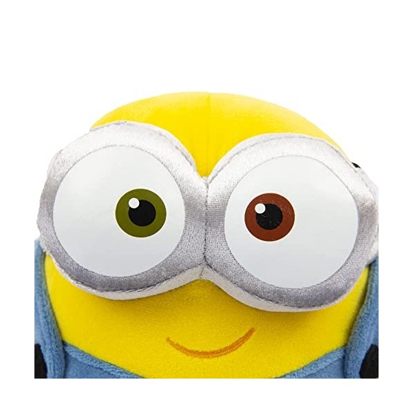 Giochi Preziosi Minions, Softies 25 cm Bob, Mignon Peluche Douce, amusez-Vous à recréer Les gags hilarants des protagonistes 