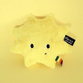Ptipotos by les Déglingos - Peluche Vitamindou le soleil - doudou original - Doudou idéal dès la naissance - Idée cadeau nai