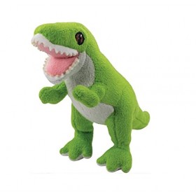 EcoBuddiez - T-Rex. Peluche Petit Format Douce fabriquée à partir de Bouteilles en Plastique recyclées. Cadeau écolo Parfait 