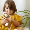 LES DEGLINGOS - Hochet Bébé dActivités Speculos le tigre - jouet d’éveil pour bébé avec activités sonores et tactiles - 1 pi