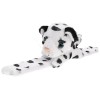 Toyvian Peluche Slap Bracelets Animaux en Peluche en Peluche Jouet Slap Bracelets Jouet Léopard Bracelet pour Enfants Noël Fê