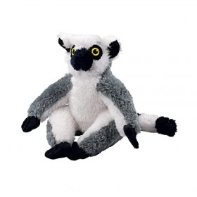 Deluxebase EcoBuddiez -Lémurien de Peluche Petit Format Douce fabriquée à partir de Bouteilles en Plastique recyclées. Cadeau