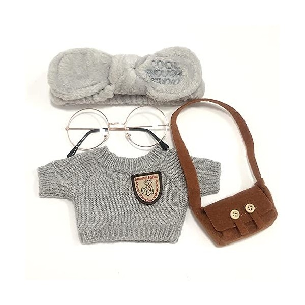 30Cm Lalafanfan Canard en Peluche Jouets Vêtements Habiller, Kawaii Dessin Animé Canard en Peluche Poupée Accessoires Tenue C