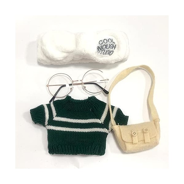 30Cm Lalafanfan Canard en Peluche Jouets Vêtements Habiller, Kawaii Dessin Animé Canard en Peluche Poupée Accessoires Tenue C