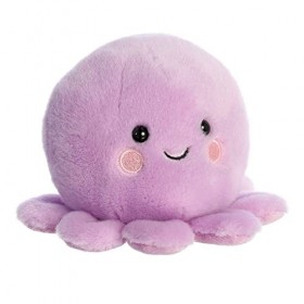 Aurora Adorable Palm Pals Oliver Octopus Stuffed Animal - Pocket-Sized Fun - On-The-Go Play - Purple 5 Inches