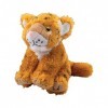 Deluxebase EcoBuddiez -Tigre de Peluche Petit Format Douce fabriquée à partir de Bouteilles en Plastique recyclées. Cadeau éc