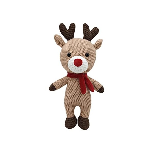 Peluche en peluche au crochet | Animaux en peluche et peluches faits à la main - Renard Elk Lion Lapin Crochet Peluche Poupée