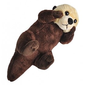 Wild Republic Wild Calls Loutre De Mer, Cris Authentiques d’Animaux, Peluche Jouet, 20 cm, Cadeau de Naissance, Peluche Sonor