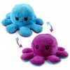 Poulpe Peluche Reversible, Peluche Humeur Reversible, Jouets en Peluche De Poulpe RéVersibles Mignons, Poupée danimaux en Pe