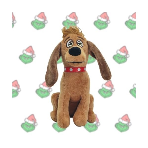 Lcmei Peluche Grinch 12,5 Pouces, Un Animal en Peluche Vert réaliste pour la décoration de la Maison, Le Jouet Grinch Une Fam