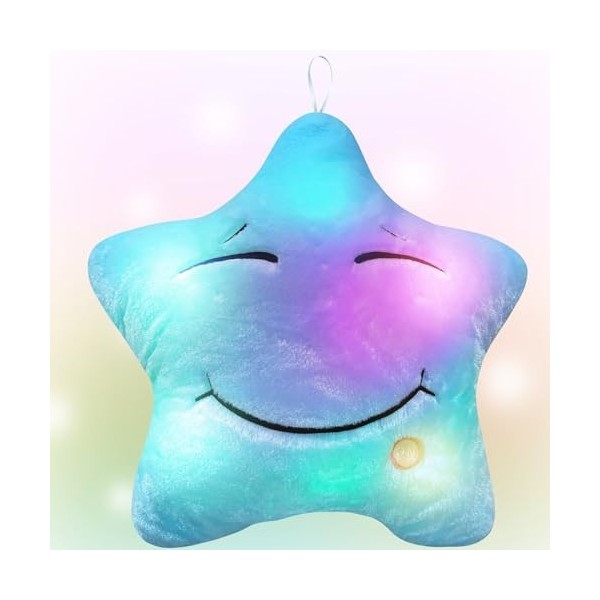 Ainiv Jouet Ensoriel Musical en Peluche, Jouet Sensoriel pour Aide au Sommeil pour Enfants, Jouets Lumineux Sensoriels Scinti