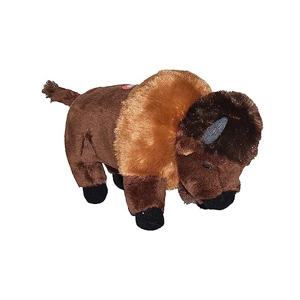 Wild Republic Wild Calls Bison, Cris Authentiques d’Animaux, Peluche Jouet, 20 cm, Cadeau de Naissance, Peluche Sonore, Rembo