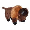 Wild Republic Wild Calls Bison, Cris Authentiques d’Animaux, Peluche Jouet, 20 cm, Cadeau de Naissance, Peluche Sonore, Rembo