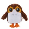 Star Wars Galaxy’s Edge Mattel Peluche sonore PORG 15&nbsp;cm à l’effigie des espèces du Film, Jouet à Collectionner pour Fans et 