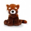 Keel Toys- KEELECO-Peluche Panda Roux 18cm-SE6566, SE6566, Marron, Blanc