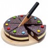 Tanner - 9804 - Nourriture pour Jouets - Gâteau Au Chocolat de Coupe assorti 