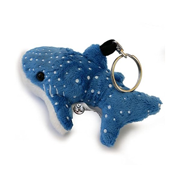 Porte-clés requin baleine en peluche avec pendentif Codon – Doudou *biz