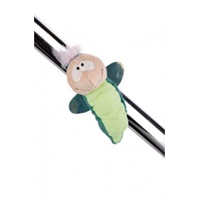NICI- MagNICI luciole Glim Jim 12 cm Vert-Peluche Durable avec Aimant-Animal magnétique pour réfrigérateur, Tableau Noir, élé