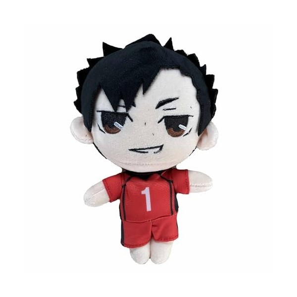 Lzrong Haikyuu!! Poupée en peluche Personnage animé populaire Poupée en peluche Coussin décoratif Cadeau de Noël pour les fan