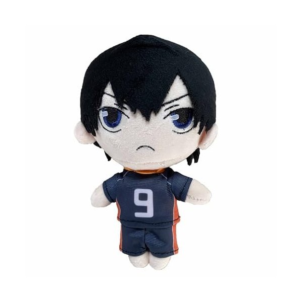 Lzrong Haikyuu!! Poupée en peluche Personnage animé populaire Poupée en peluche Coussin décoratif Cadeau de Noël pour les fan