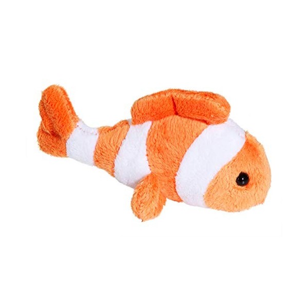 katerina prestige Peluche Poisson Clown dans Pochette Cadeau 9/8/6 cm