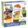 Décorations de cupcakes de l’alphabet de Learning Resources