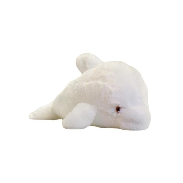 Sharplace Jouet En Peluche Lumineux, Dauphin Lumineux, Cadeaux de Vacances Mignons, Oreiller de Poupée, Lumières LED, Jouets 