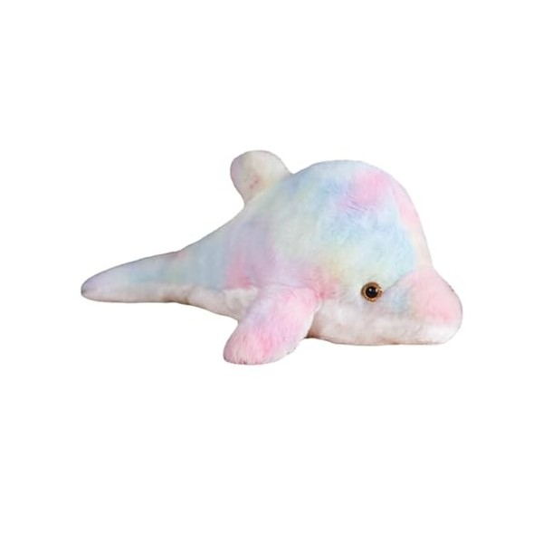 Sharplace Jouet En Peluche Lumineux, Dauphin Lumineux, Cadeaux de Vacances Mignons, Oreiller de Poupée, Lumières LED, Jouets 
