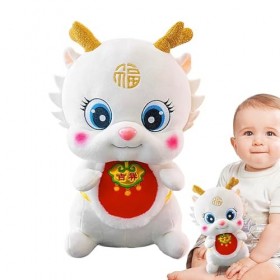 Kirdume Mascottes de Dragon en Peluche - Mascotte de Dragon en Peluche de Dessin animé pour 2024 | Ornements de Table, Jouets